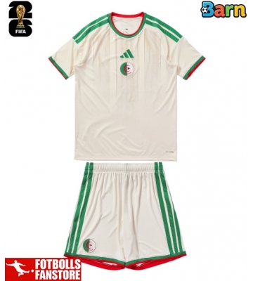 Algeriet Hemmatröja Barn VM 2026 Kortärmad (+ Korta byxor)